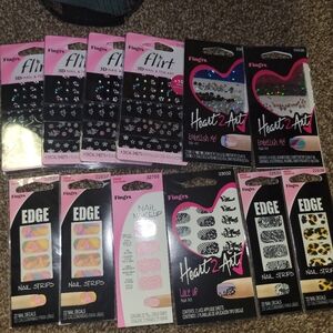 Nail Art Decals and Strips Set #5